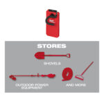 milwauke packout™ ganci di stoccaggio