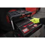 milwauke set di cricchetto e bussole in termoformato packout™
