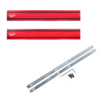 milwauke 2 guide parallele da 1.4 m, borsa e connettori. compatibile con m18 fps55, m18 fcsg66, m18 fmcs e cs85 cbe