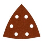 milwauke carta abrasiva per levigatrici a delta / ut. multifunzione 93 x 93 mm