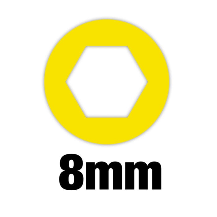 milwauke nicht-magnetische Schraubendreher mit Hohlbohrung