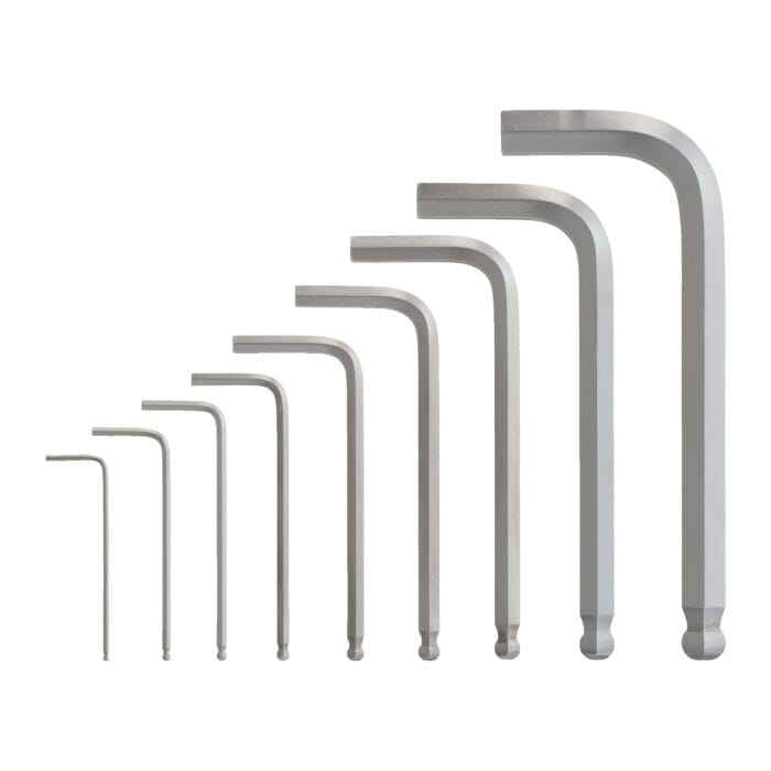 milwauke chiavi esagonali con punta sferica