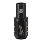 milwauke bussole passanti per cricchetto con foro passante m12 fptr