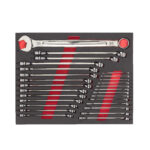 milwauke set di chiavi combinate max bite™ in modulo morbido