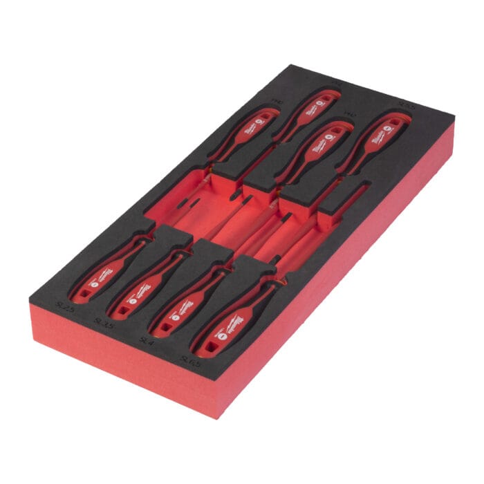 milwauke 1000v insulated screwdriver set in soft module