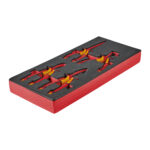 milwauke set di utensili isolati 1000v in modulo morbido