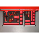 milwauke set di pinze in modulo morbido
