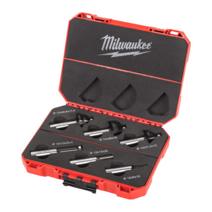 milwauke set frese gambo 12 6 pezzi