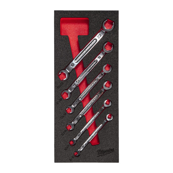 milwauke satz doppelmaulschlüssel für armaturen in modul weich