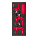 milwauke set di pinze per anelli elastici in modulo morbido