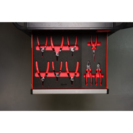milwauke set di pinze per anelli elastici in modulo morbido