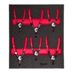 milwauke set di pinze per anelli elastici in modulo morbido