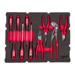 milwauke packout™ termoformato set giraviti e pinze 10 pezzi