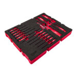 milwauke packout™ thermoformed precision screwdriver set 17 pieces