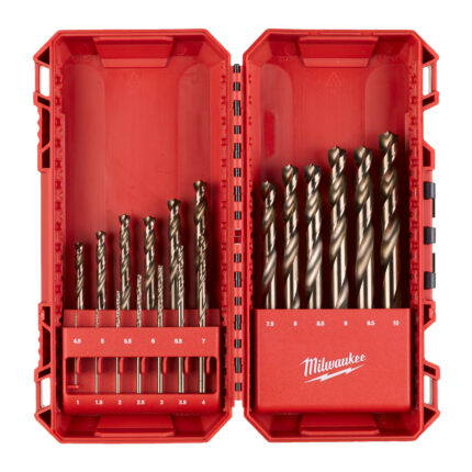 milwauke punte per metallo forgiate in hss g cobalto din 338