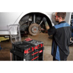 milwauke set packout™ organiser compatto con chiavi combinate maxbite 15 pezzi