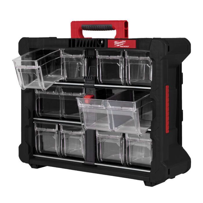 MILWAUKEE PACKOUT™ Organiser mit Behältern