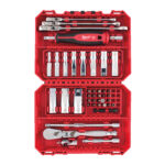 milwauke set di bit, cricchetto, chiavi e bussole da 1/4″