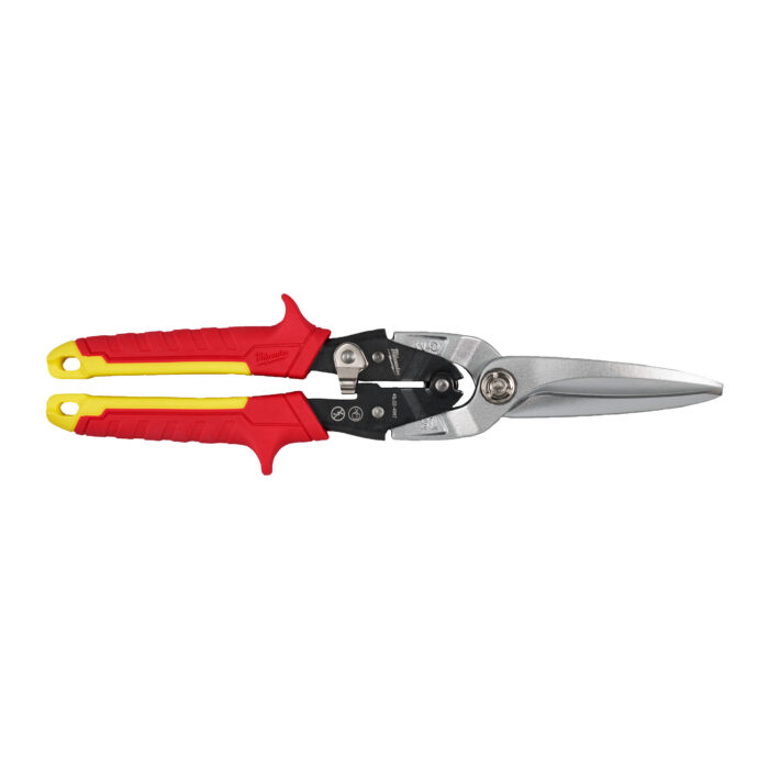 Milwaukee Doppelhebelschere lange Klingen geneigt gerade