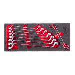 milwauke set chiavi poligonali doppie 9 pezzi