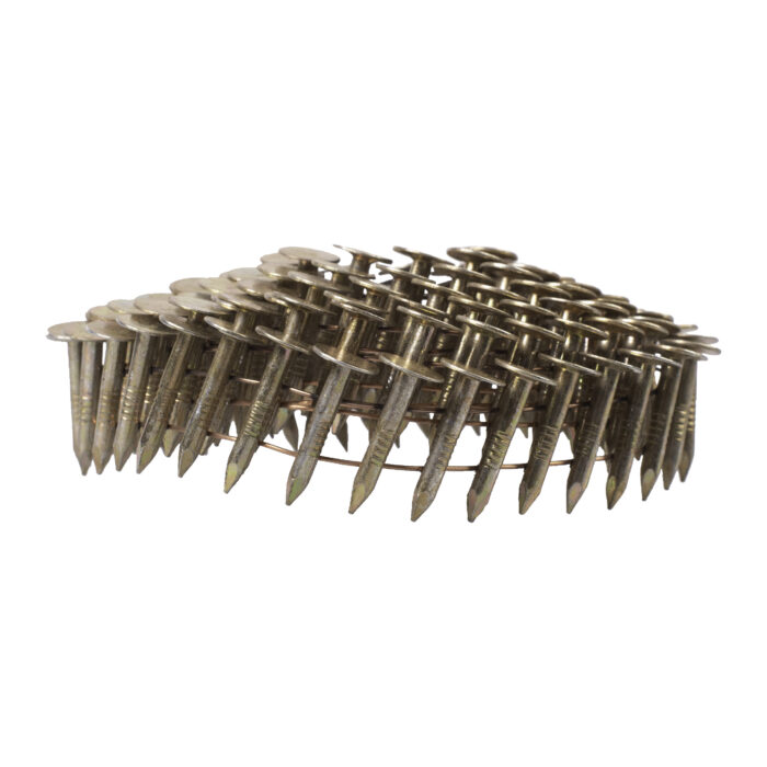 milwauke spiral nails head 15°