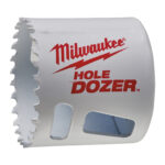 milwaukee seghe a tazza hole dozer