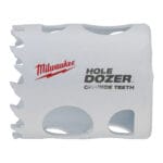 milwaukee seghe a tazza hole dozer denti in carburo
