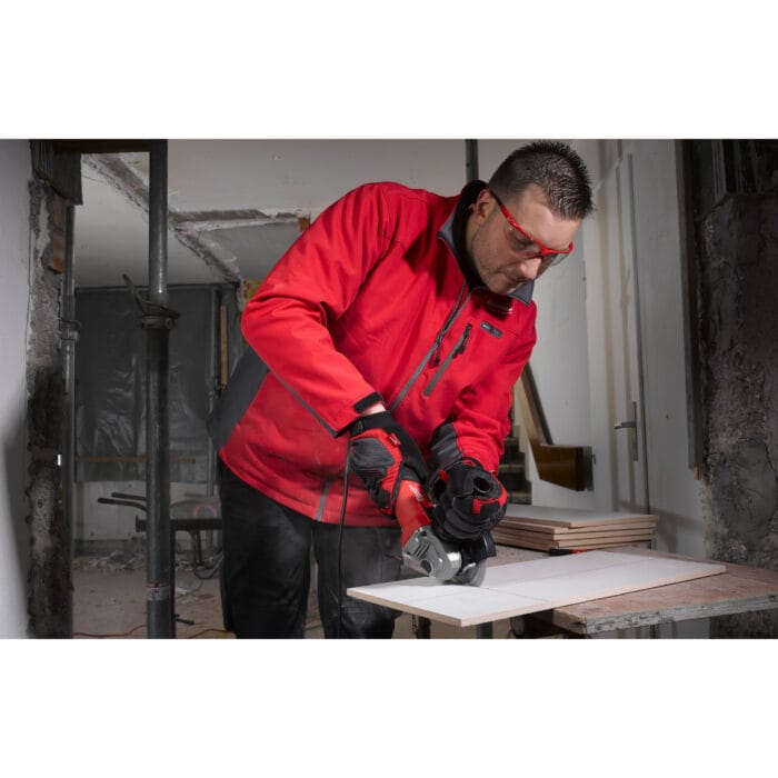 milwauke smerigliatrice 800w carter regolabile senza chiavi