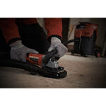 milwauke smerigliatrice 1200w con cuffia di aspirazione per levigatura