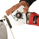 milwauke smerigliatrice 1550w con cuffia di aspirazione per taglio