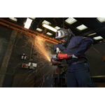 milwauke smerigliatrice 2400 w con avs e freno motore