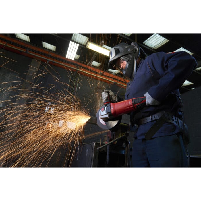 milwauke smerigliatrice 2400 w con avs e freno motore