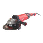 milwauke smerigliatrice 2400 w con avs e freno motore
