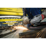 milwauke smerigliatrice 2400w con avs e protezione al contraccolpo