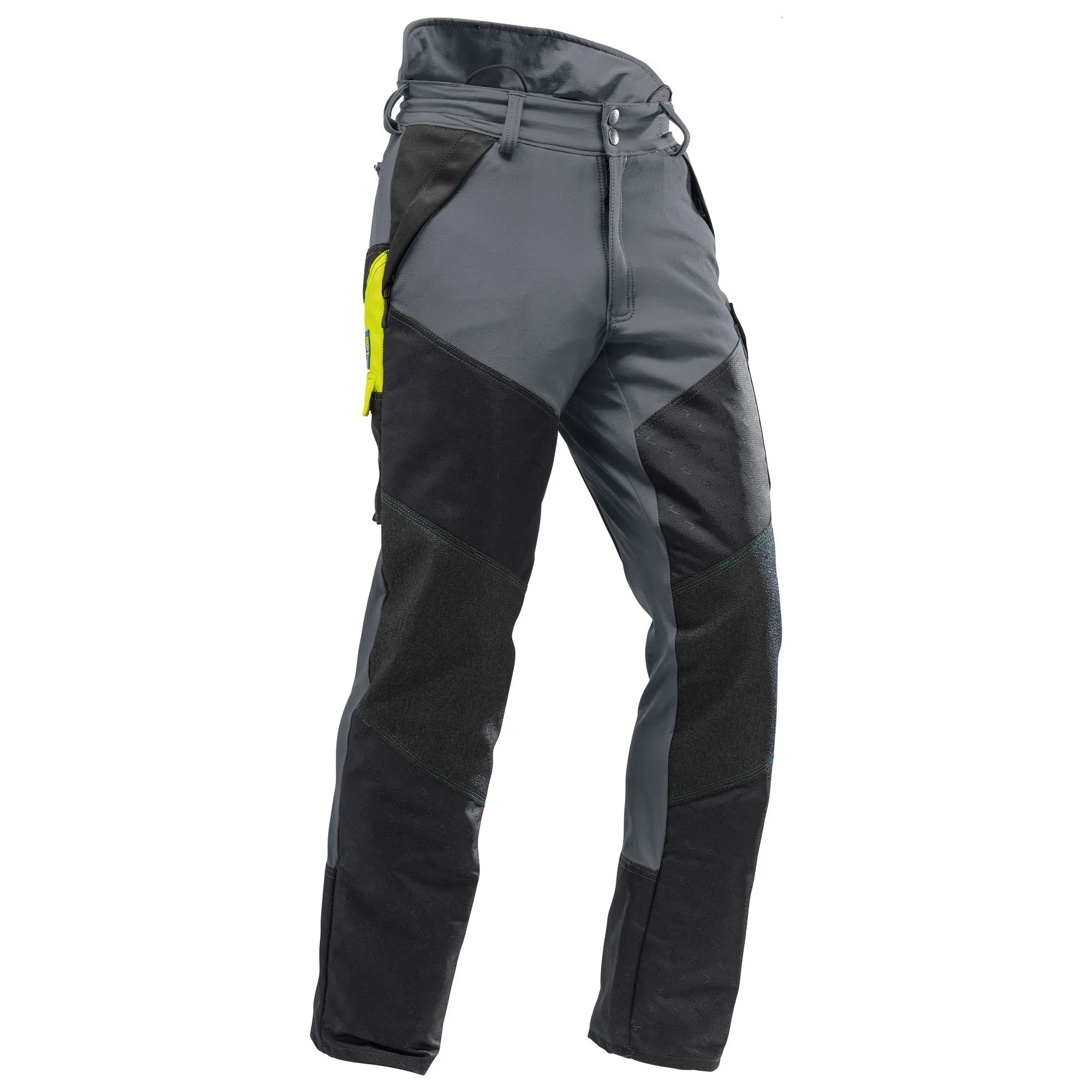 Pantalon Outdoor Pfanner Gladiator - Noir Taille XL - Tissu Indéchirable Imperméable - Renforts Kevlar