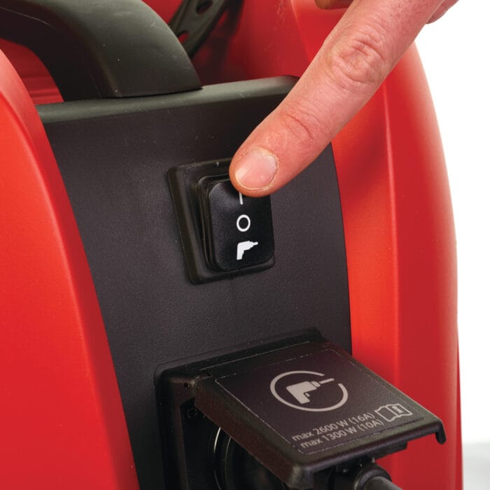 milwauke aspiratore 25l con pulizia filtro semiautomatica classe l