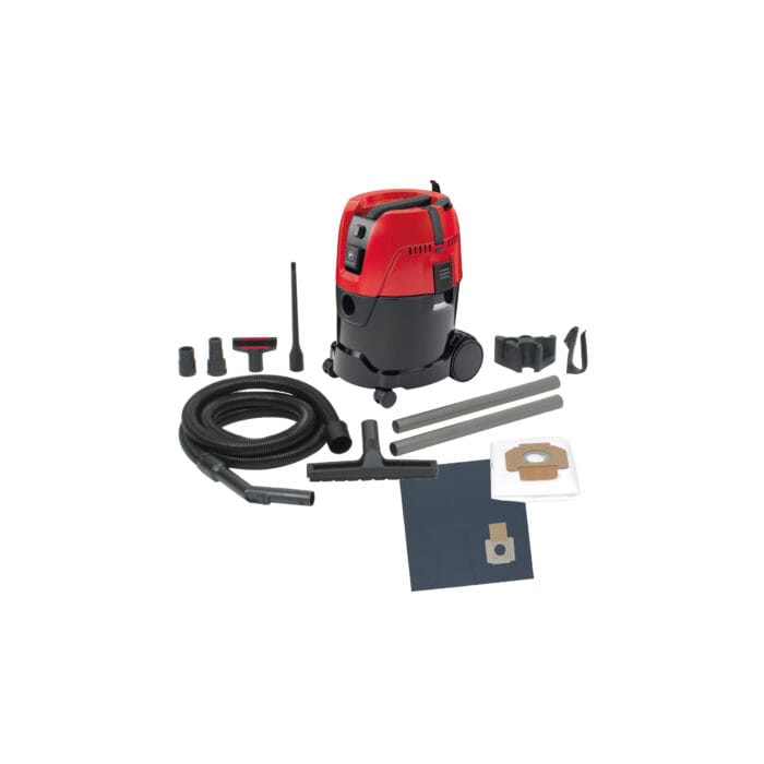 milwauke aspiratore 25l con pulizia filtro semiautomatica classe l