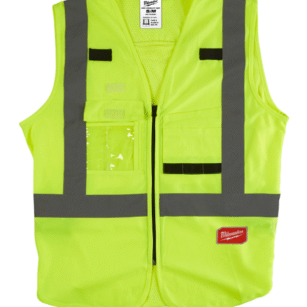 Milwaukee high visibility vest yellow