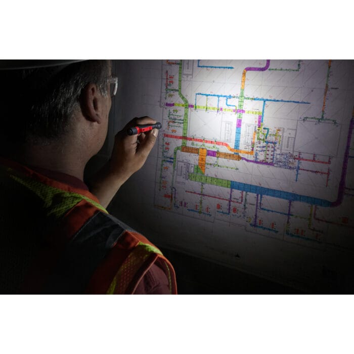 milwauke torcia a penna compatta 100l