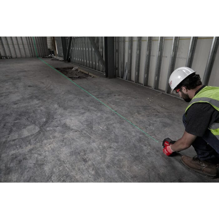 milwauke laser lineare verde ricaricabile usb a 2 linee