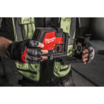 milwauke laser lineare verde ricaricabile usb a 2 linee