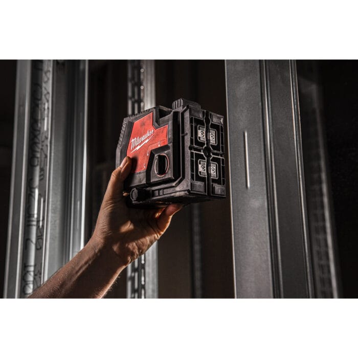 milwauke laser lineare verde ricaricabile usb a 2 linee