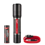 milwauke torcia compatta 2.000 lumen ricaricabile con usb