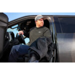 Chemise à manches longues thermique milwauke rechargeable usb workskin™ noir.