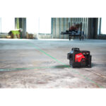 milwauke laser lineare verde m12™ a 3 linee 360°