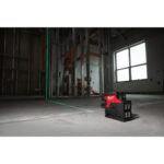 milwauke laser lineare verde m12™ a 2 linee con 4 punti piombo