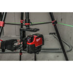 milwauke laser lineare verde m12™ a 2 linee con 2 punti piombo