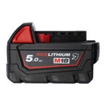 milwaukee batteria m18™ 5.0 ah resistente agli agenti chimici