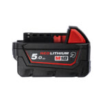 milwaukee batteria m18™ 5.0 ah resistente agli agenti chimici