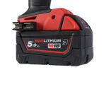 milwaukee batteria m18™ 5.0 ah resistente agli agenti chimici
